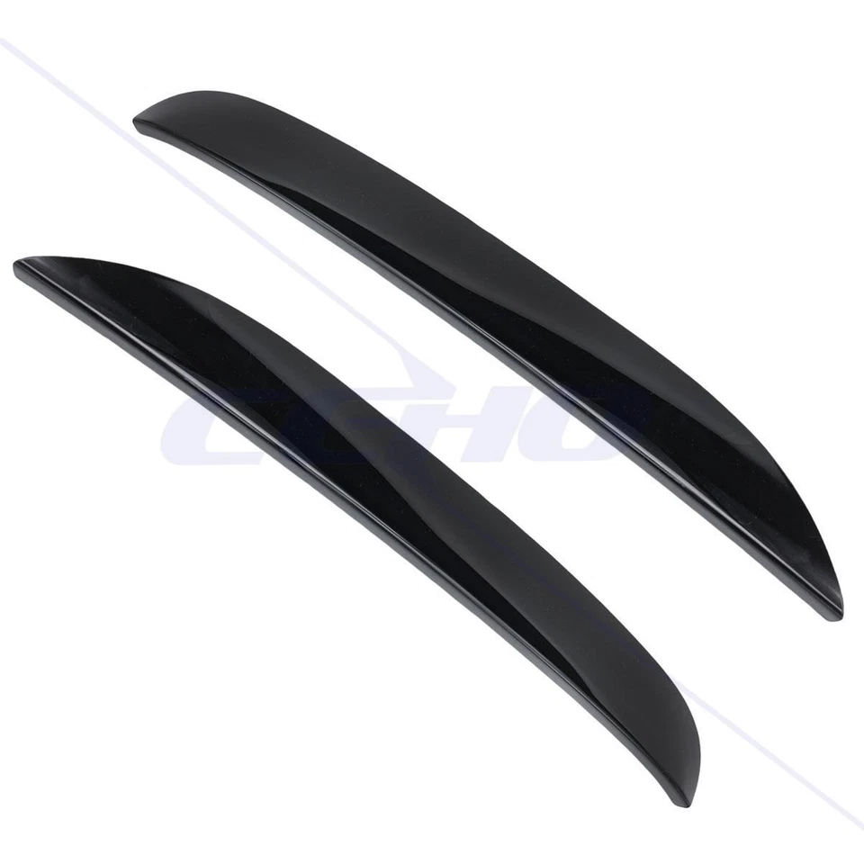 Glossy Black Front Bumper Grille Molding Trim For BMW 7 Series F02 2012-2015 Foto 4 de 4