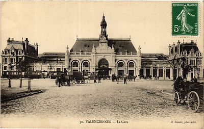 CPA VALENCIENNES - La Gare (422956)
