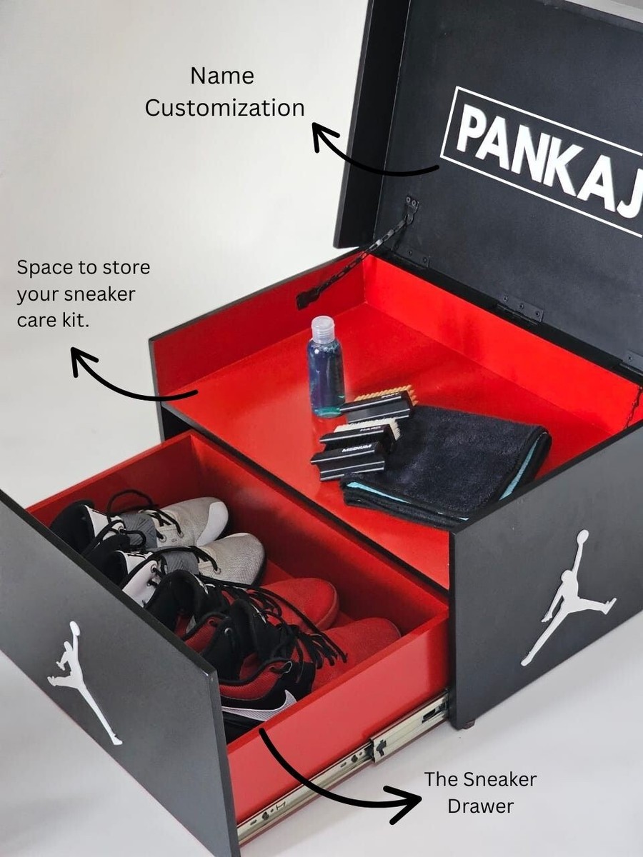 家具・インテリア NIKE JORDAN SHOES BOX NIKE 海外限定 ナイキ ジョーダン シューズ ボックス スニーカー