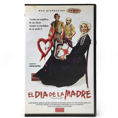 EL DIA DE LA MADRE TROMA HORROR GORE SLASHER B MOVIE SERIAL KILLER TERROR VHS