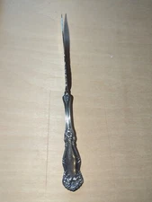 Vintage Wm Rogers & Son AA Twisted Handle Butter Knife Spreader