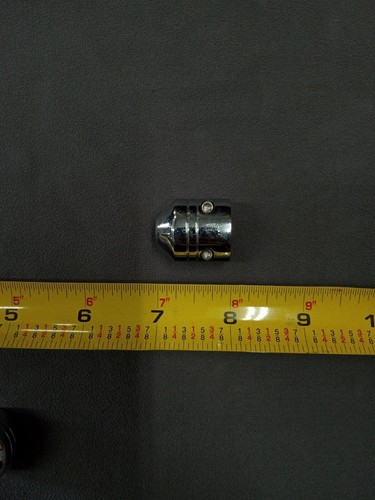 chrome clutch cable connector cover for Harley Davidson - Picture 3 of 4