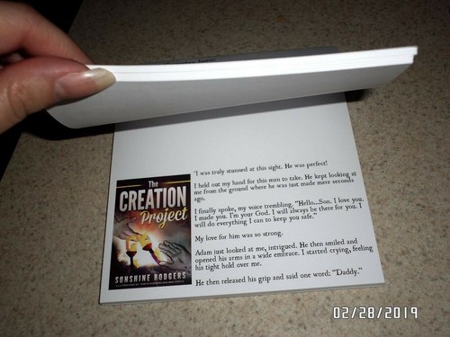 NEW The Creation Project Notepad - Picture 5 of 5