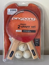 2 Escalade Sports Ping-Pong The Original Classic 2-Player Set 2 Rackets/3 Balls