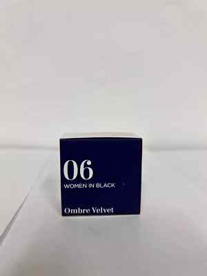Clarins Ombre Velvet In 06/ Women In Black 4g Cream Eyeshadow, Matte Finish