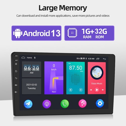 32G Android 13.0 GPS Navi Autoradio per Opel Vivaro A Renault Trafic II WiFi RDS - Foto 8 di 14