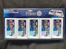 200 DORCO PRIME PLATINUM DOUBLE EDGE RAZOR BLADES 100X2=200 - STP301 (100BX)