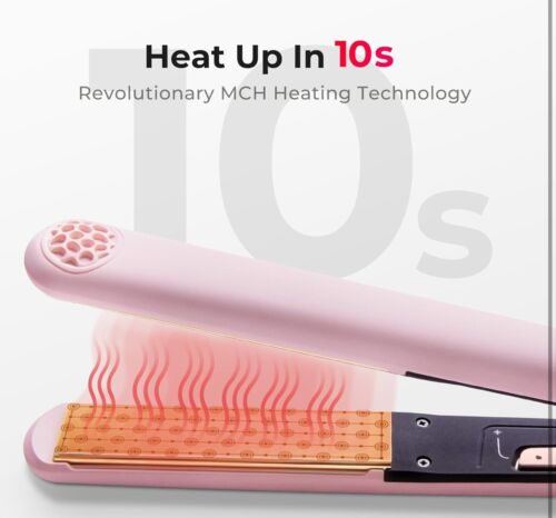TYMO Flat Iron Hair Straightener and Curler 2 in 1 with 10s Fast Heating 1 In... - Picture 4 of 7