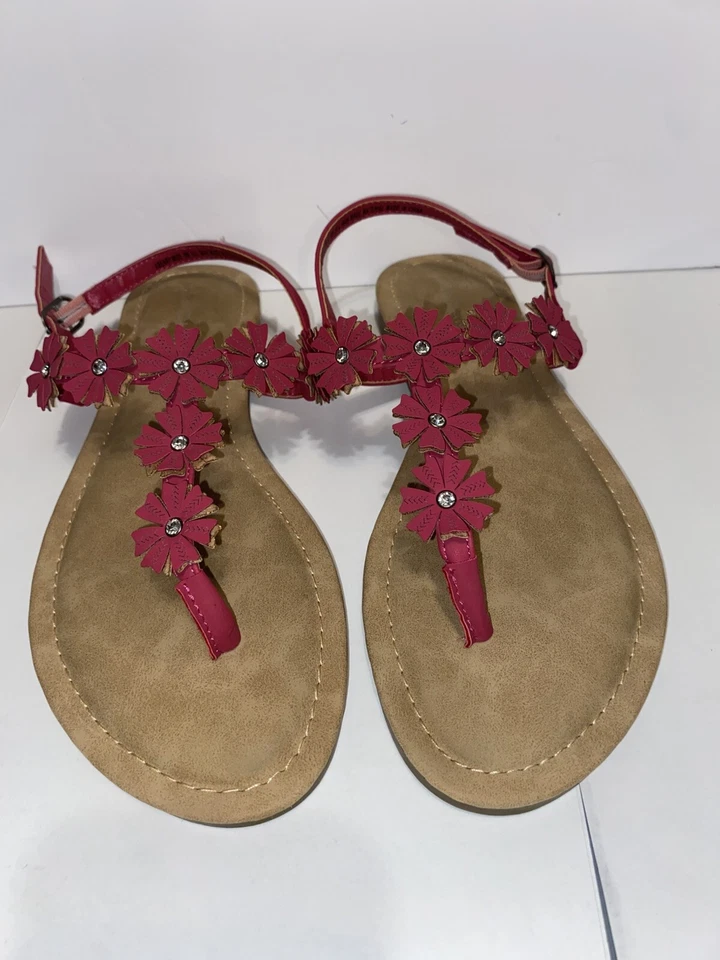 ANDIAMO Mujer Abenny Hebilla Floral Ancha Hecha por el Hombre Talla 9W Foto 3 de 4