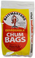Baitmasters Disposable Fish Chum Bags - 4 Pack - Red