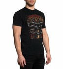 Affliction Men's ELECTRIC METAL Premium Black Label T-Shirt - Biker MMA Style, 100% Cotton