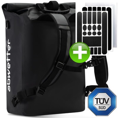 Fahrradtasche/Rucksack für Gepäckträger Wasserdicht -incl. Kratzschutz