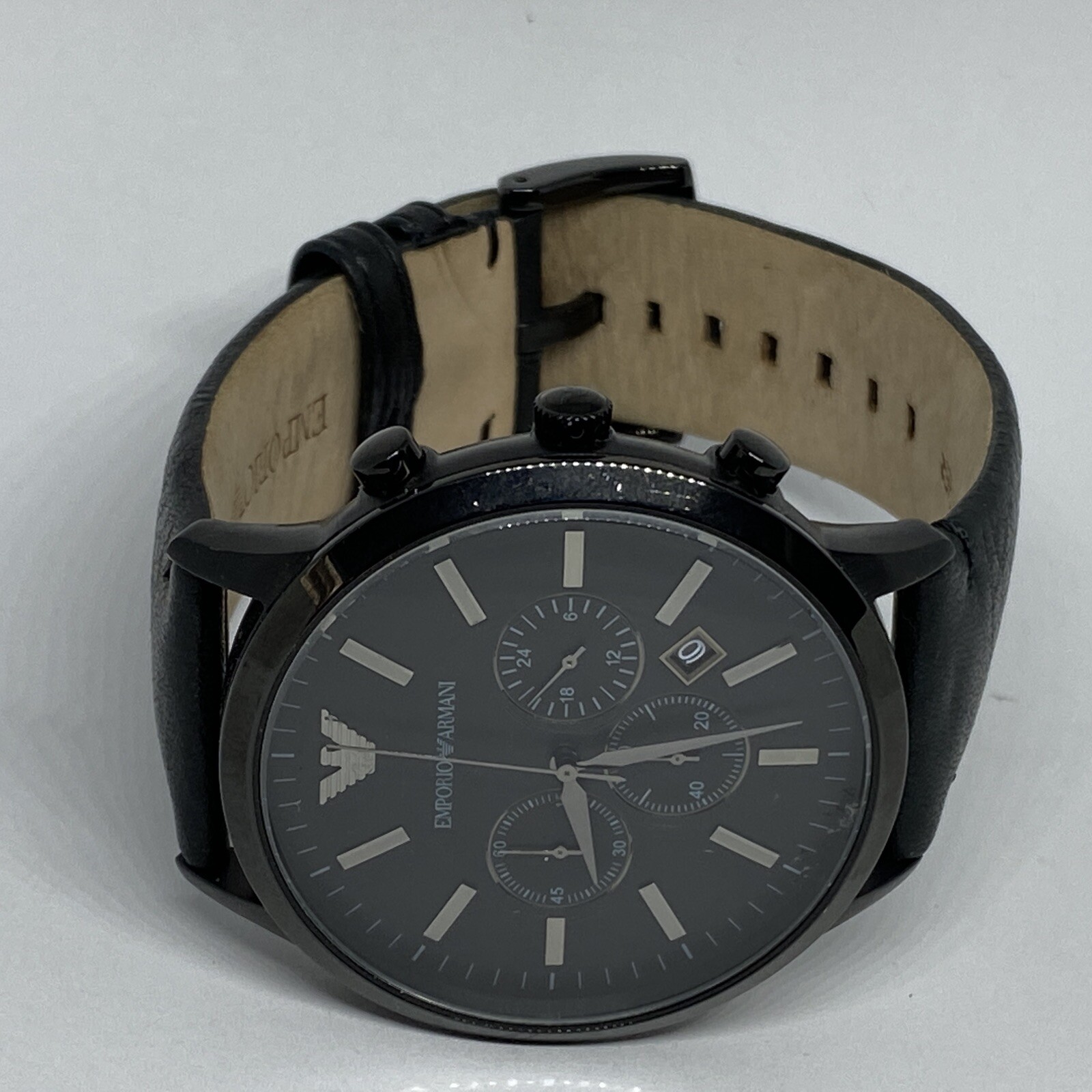 Emporio Armani Sportivo Men's Black Watch - AR2461 for sale online | eBay