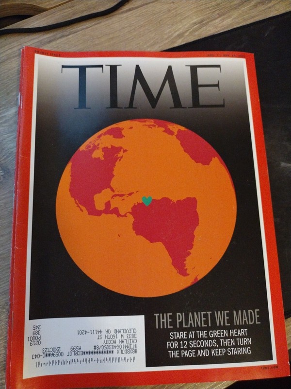Time Magazine November 7 2022 November 14 2022 The Planet We Made