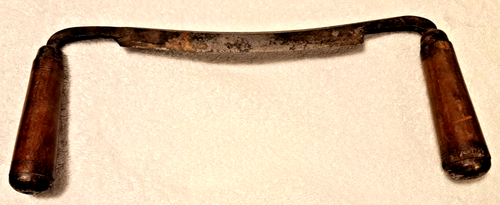 Baldwin DRAWKNIFE 8 inch WOODWORKING tool - draw knife - drawshave - VINTAGE