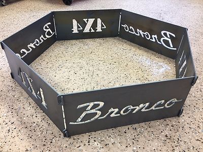 Bronco 4x4 Fire Pit Collapsible And Portable Fire Ring Free