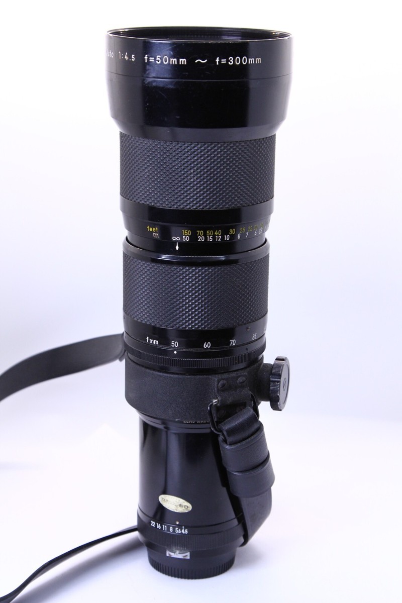 NIKON ZOOM-NIKKOR 50-300MM F4.5 NIPPON KOGAKU NON AI LENS F NIKON ZOOM-NIKKOR 50-300MM F4.5 NIPPON KOGAKU NON AI LENS F