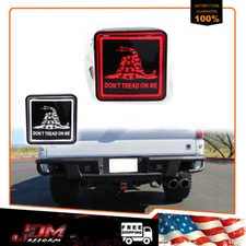 Gadsden Don't Tread On Me - 2" Towing Hauling LED Brake DRL Trailer Hitch Light