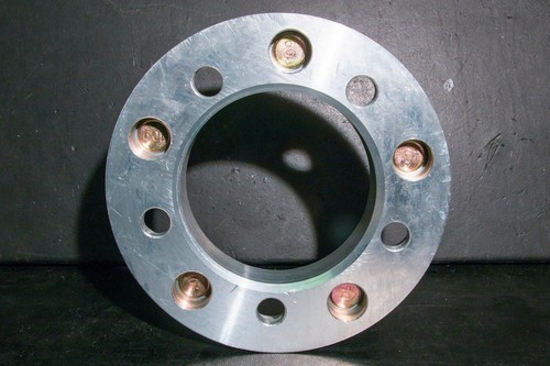 5x150 to 5x5.5 / 5x139.7 US Billet Wheel Adapters 2.5" Thick 14x1.5 Studs x 2 - Picture 4 of 4