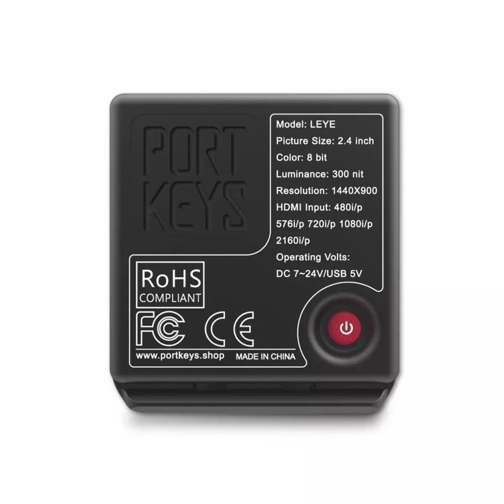 その他 Portkeys LEYE II HDMI Viewfinder PortKeys LEYE II Viewfinder Introduced – Now with Built-In Battery