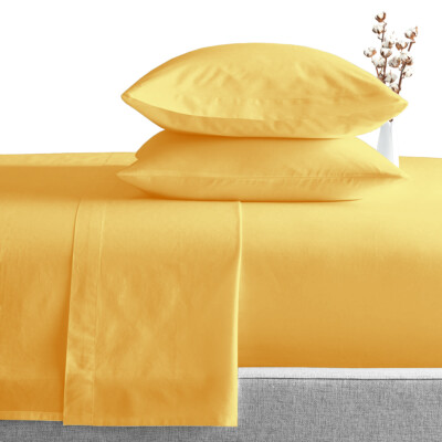 600 Tc Egyptian Cotton Luxury Soft 4 Pc Sheet Set Golden Solid 15 Deep Pocket 600 Tc Egyptian Cotton Luxury Soft 4 Pc, Sgi Bedding 600 Luxury Soft Egyptian Cotton Sheets