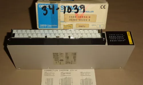 Omron C500-OC224-E 3G2A5-OC224-E Output Unit C500OC224E 3G2A5OC224E NEW