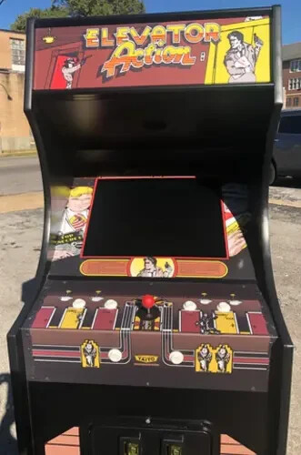 Elevator Action Arcade Game, Lots Of New Parts, Free shipping - Coin Operated