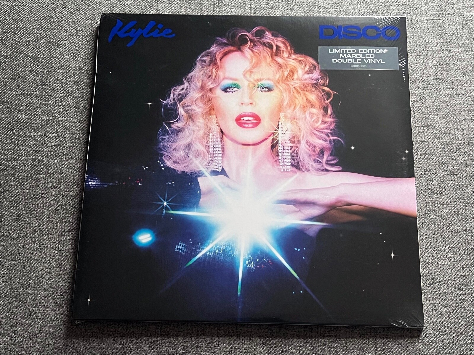 Kylie Minogue Disco 2 LP Vinyl Deluxe Blue Marble Limited Edition NEW SEALED