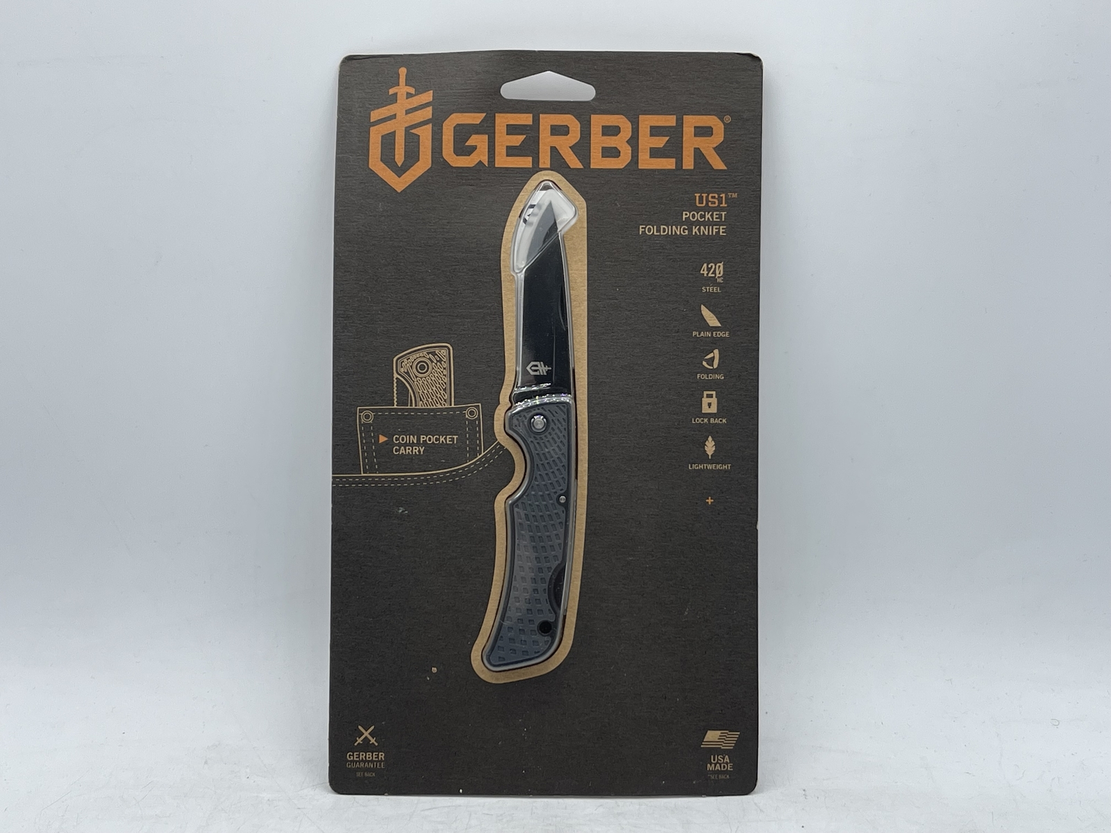 Gerber US1 420HC Stainless Steel Blade Folding Pocket Knife Factory