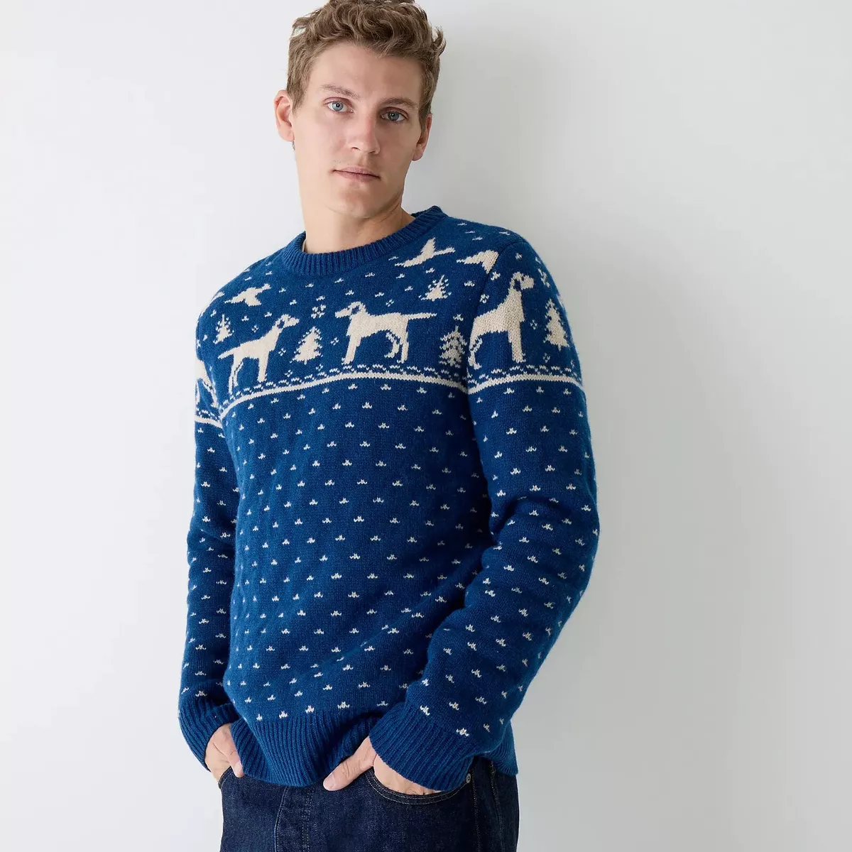 J crew mens christmas sweater sale