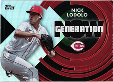 2022 Topps Update Series Generation Now #GN-65 Nick Lodolo Cincinnati Reds