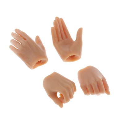 2Pair 1: 6 Female Movable Hands Set Für 12 '' Action Figure Body DIY