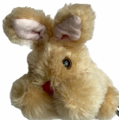 tiny stuffed bunny
