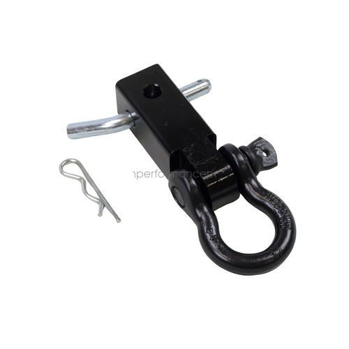 Heavy Duty 2" Trailer Hitch Receiver 3/4"D Ring Bow Shackle OffRoad Pulling Kits - Picture 5 of 8