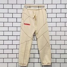 PLEASURES VEIN SWEATPANTS TAN