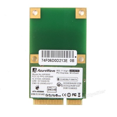 Atheros AR9285 AR5B95 AW-NE785 Full size Wireless WLAN Wifi Card Mini PCIe