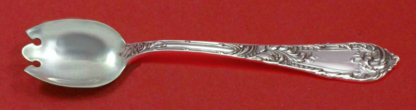 Romaine by Reed and Barton Sterling Silver Ice Cream Dessert Fork Custom 5 7/8"