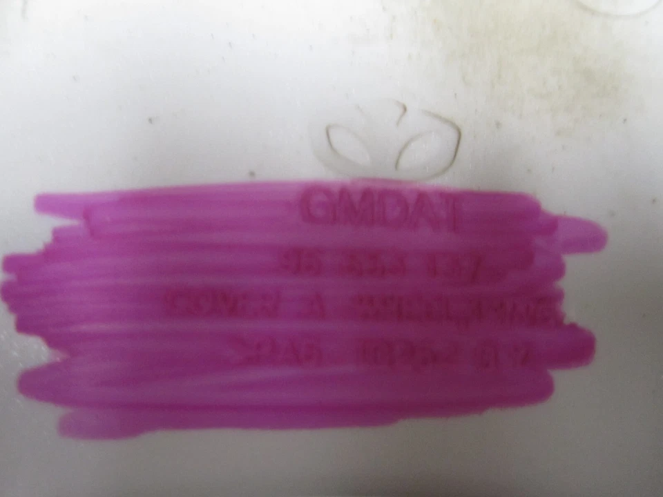 Una (1) cubierta de rueda plateada onda Pontiac G3 2006-2010 14" OEM 96653137 5029 Foto 4 de 4