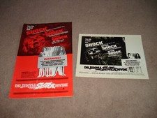 DR. JEKYLL AND SISTER HYDE Original 1972 Pressbook & Glossy Art Work Photo!