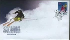 2011 FDC. Australia. Skiing. P&S. "Skier" Pict.FDI "JINDABYNE"