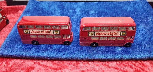 Vtg Matchbox Lesney No 5 Routemaster Bus Lot (4) BP Made in England - Picture 8 of 14