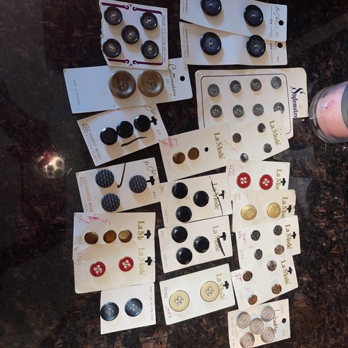 Vtg Button Lot