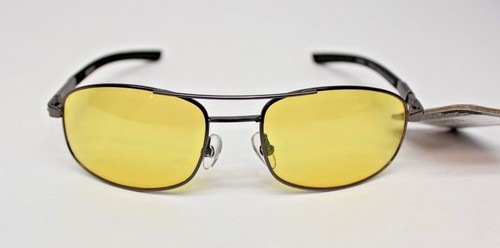 Foster Grant NIGHT DRIVERS Chrome Aviator Night Driving Glasses GENERATOR 030