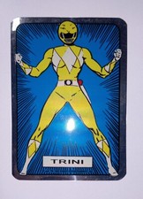1993 Mighty Morphin Power Rangers TRINI Vintage Vending Foil Sticker