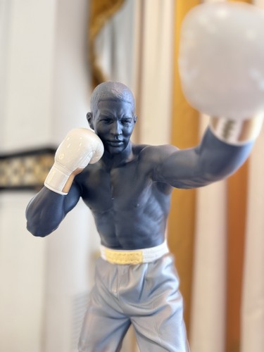 Lladró Porcellana Artistica . Scultura Boxer, Pugile. - Foto 7 di 22