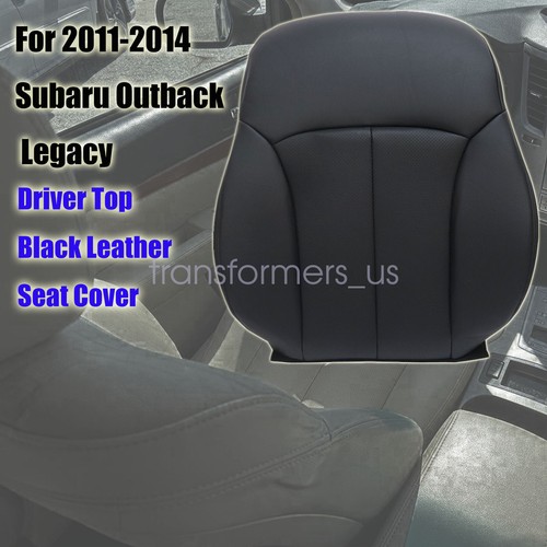 For 2010-2014 Subaru Outback Front Bottom & Back Black Seat Cover Perforated - Foto 84 di 130