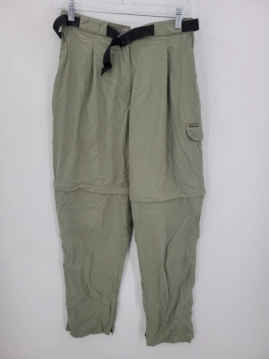 Pantalon Cargo Actif ExOfficio - Taille 10 Femme - Vert Pêche - Nylon - Randonnée Et Pêche