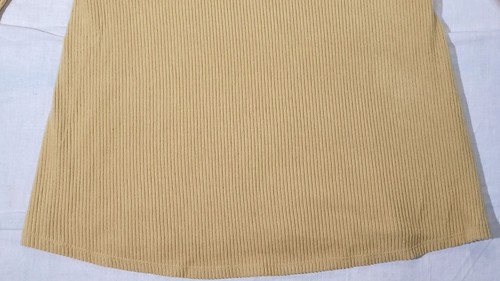 Isabel Maternity Ingrid & Isabel Womens Beige Ribbed Long Sleeve Knit Top - XXL - Picture 7 of 14