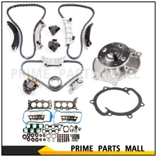 Timing Chain Kit Head Gasket Bolts Water Pump For 2007-2008 Saturn Outlook 3.6L