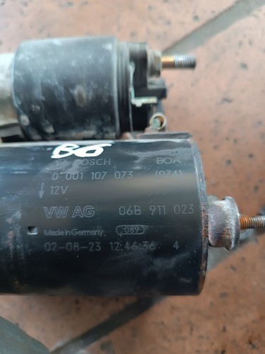 Audi A4 A6 VW Passat Motorino Di Avviamento Skoda Superb 06B911023 0001107073 - Imagen 3 de 3